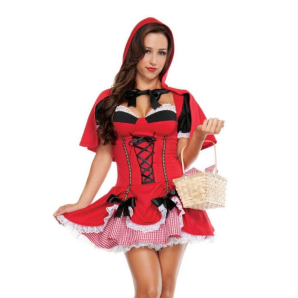 Sexy Little Red Riding Hood Halloween Costume